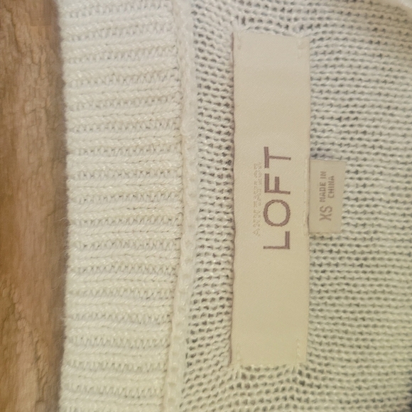 Loft Blue and White Striped Sweater Camisole Size XSmall - Picture 4 of 6